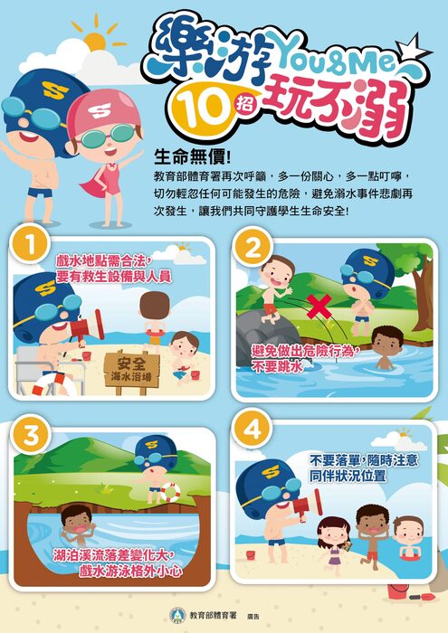 【資訊轉達】水域安全宣導圖片